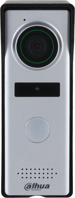 Вызывная панель Dahua DHI-VTO1000J аналоговая, 1,3-мегапиксельная CMOS-матрица, функция видеодомофона: разблокировка, голосовой вызов, видеозвонок и регулировка громкости, несколько звуков колокольчика, поддержка цифрового широкого динамического диапазон