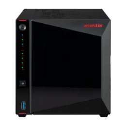 Cетевое хранилище ASUSTOR AS5404T 2-Bay NAS/Media player/Intel Celeron N5105 2.0GHz up to 2.9GHz, 4GB SO-DIMM DDR4, noHDD HDD,SSD ,/2x 2,5Gb LAN /3xUSB3.2,HDMI