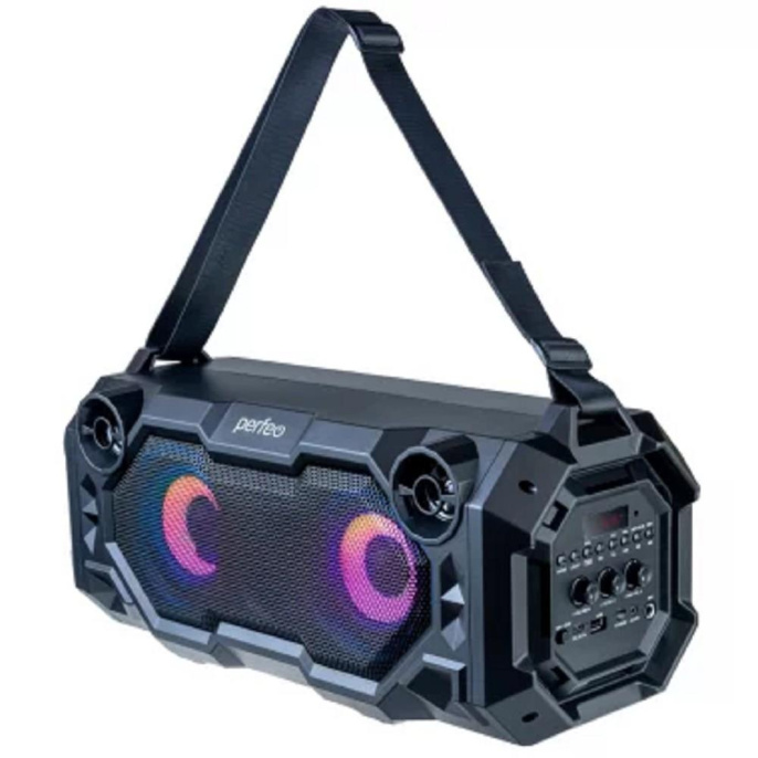 Perfeo ПАС ”BEAR” 36W EQ, MP3 USB-microSD, AUX, FM, JACK, TWS черная + бп микрофон