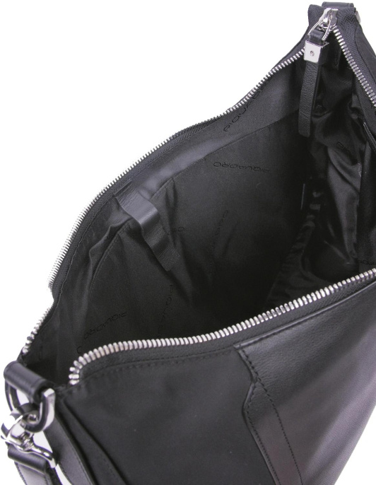 Сумка женская Piquadro Lyra BD6658W92T/N черный ткань/натур.кожа