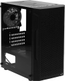 Корпус mATX Aerocool Trinity Mini-G-BK v2, Mini-Tower, без БП,  черный [accs-pv32033.11]