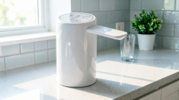 Помпа для 19л бутыли Aqua Work A2 электрический белый картон (36064)