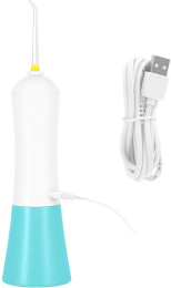 Ирригатор KitFort КТ-2958-3 цвет:бирюзовый и белый