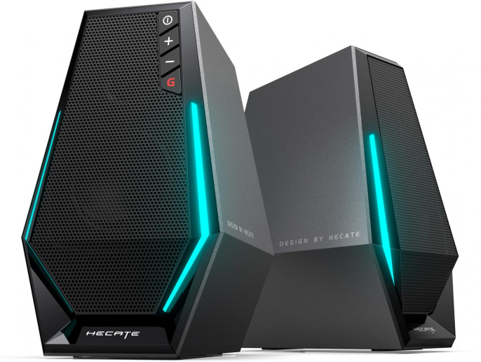 Колонки Bluetooth Edifier G1500,  2.0,  черный