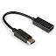 Exegate EX284921RUS Кабель-переходник DisplayPort-HDMI ExeGate EX-DPM-HDMIF-0.15 (20M/19F, 0,15м)