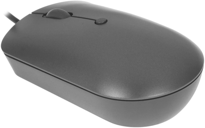 Мышь Lenovo 540 темно-серый оптическая 2400dpi USB 3but GY51D20876