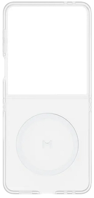Чехол для смартфона Magssory CPL033 для Samsung Galaxy Z Flip 7 Прозрачный поликарбонат, с магнитами