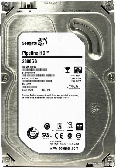 Жесткий диск Seagate/Securex REF 2TB ST2000VM003 ST2000VM003 REF