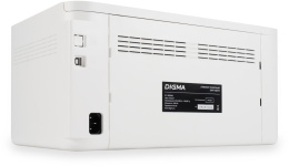 Принтер лазерный Digma DHP-2401 черно-белая печать, A4, белый