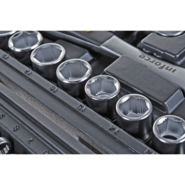 Набор инструментов Inforce 85 предметов 1/2", 1/4" Inforce, Сталь Cr-V, Профессиональный, 06-07-14