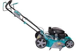 Газонокосилка бензиновая GPT GLM-Т5642ST-H роторная газонокосилка, самоходная, бензиновый двигатель, 4200 Вт, 5.6 л.с., четырехтактный, ширина скашивания: 56 см 70 л