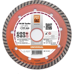 Диск алмазный отрезной Turbo Universal 810200TUNVu 1A1R (125х2.2х8х22.2 мм) ПАИ 4820235010140