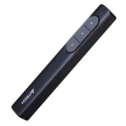 Презентер A4 Fstyler LP15 Radio USB 15м черный {1198666}