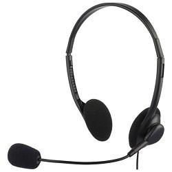 Гартитура Oklick HS-M143VB черный 1.8м накладные оголовье [614036]