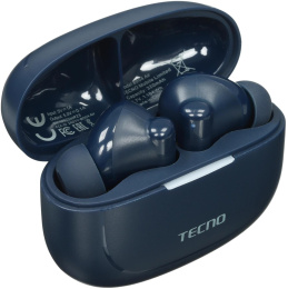 Наушники TECNO Buds 4 Air BD04, Bluetooth, внутриканальные, синий [bd04 air midnight blue]