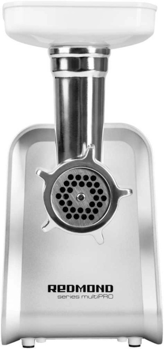 Мясорубка Редмонд RMG-1216-8 1800Вт белый/серебристый