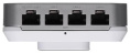 Точка доступа Ubiquiti UniFi AC In-Wall HD,  2.4/5ГГц,  5xRJ45,  белый [uap-iw-hd]