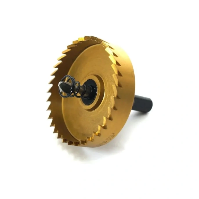 Коронка по металлу 60 мм, сталь HSS, нитрид титан Pobedit 4846460