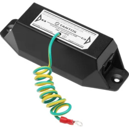 Tantos TSn-GZ14PG Одноканальное устройство грозозащиты Gigabit Ethernet и PoE до 4КВ