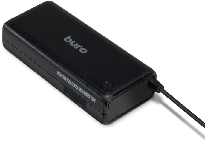 Адаптер питания Buro BUM-1127H70,  12 - 20 В,  70Вт,  черный