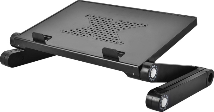 Стол для ноутбука Cactus CS-LS-T8-C, черный