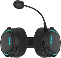 Гарнитура Acer OHR303,  для компьютера/мобильных устройств, мониторные,  Bluetooth/радио/3,5 мм, черный [zl.hdsee.009]