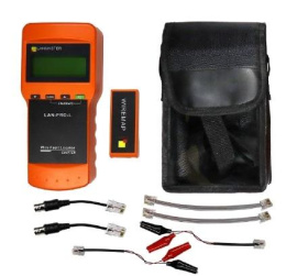 Тестер кабельный LAN-PRO-L с LCD дисплеем и функцией измерения длины