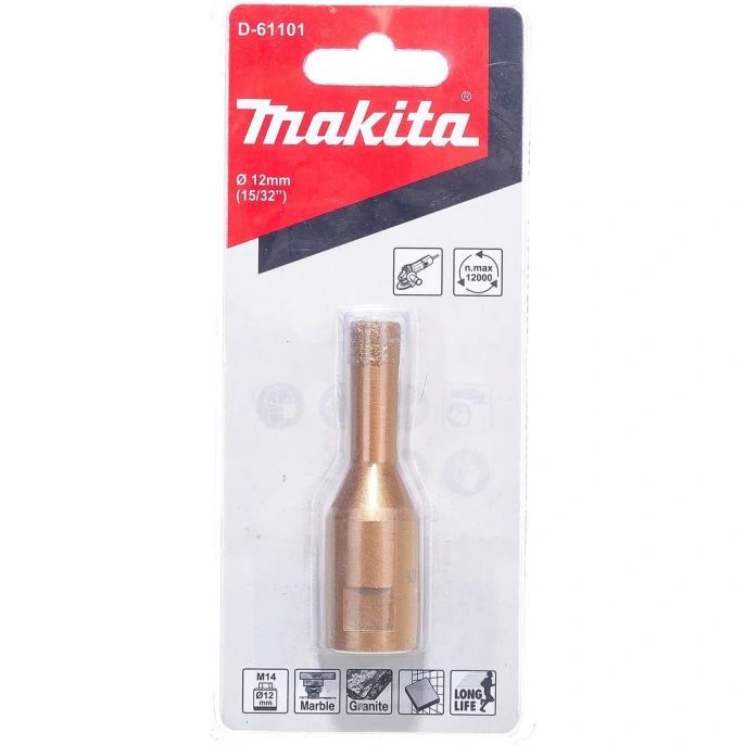 Коронка алмазная (12 мм; M14x2) Makita D-61101