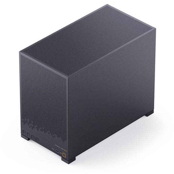 Корпус без блока питания Case JONSBO D32 STD, Mini-Tower, TG, no fan, 1xUSB-A 3.0 + 1xUSB-C 3.1, mATX, mITX Black (D32 STD BLACK)