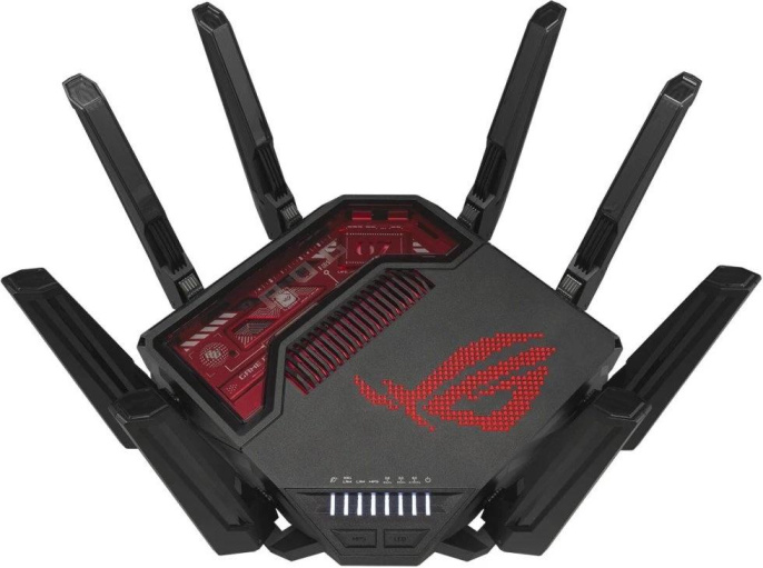 Роутер беспроводной Asus GT-BE19000 BE19000 100/1000/10000BASE-T черный