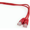 Патч-корд PREMIER PP12-0.25M/R литой (molded), UTP, кат.5E, 0.25м, 4 пары, 26AWG,  алюминий омедненный,  многожильный,  красный