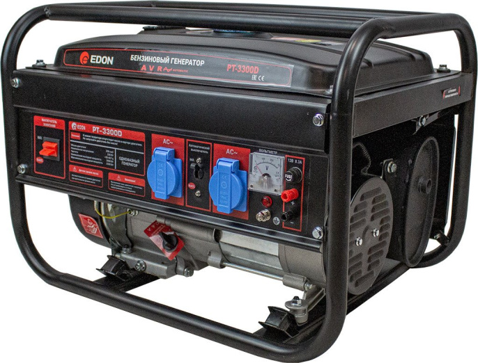 EDON PT-3300D Бензиновый генератор 3.3KW
