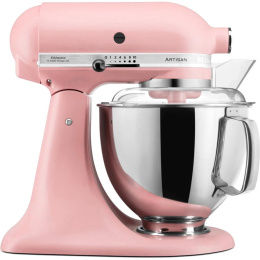 Миксер KitchenAid настольный с откидным блоком Artisan 4.8 л, сухая роза 5KSM175PSEDR