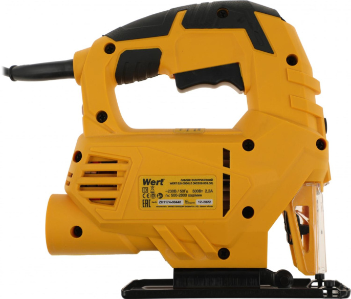 Лобзик Wert EJS 0560LE 500Вт 2800ходов/мин от электросети