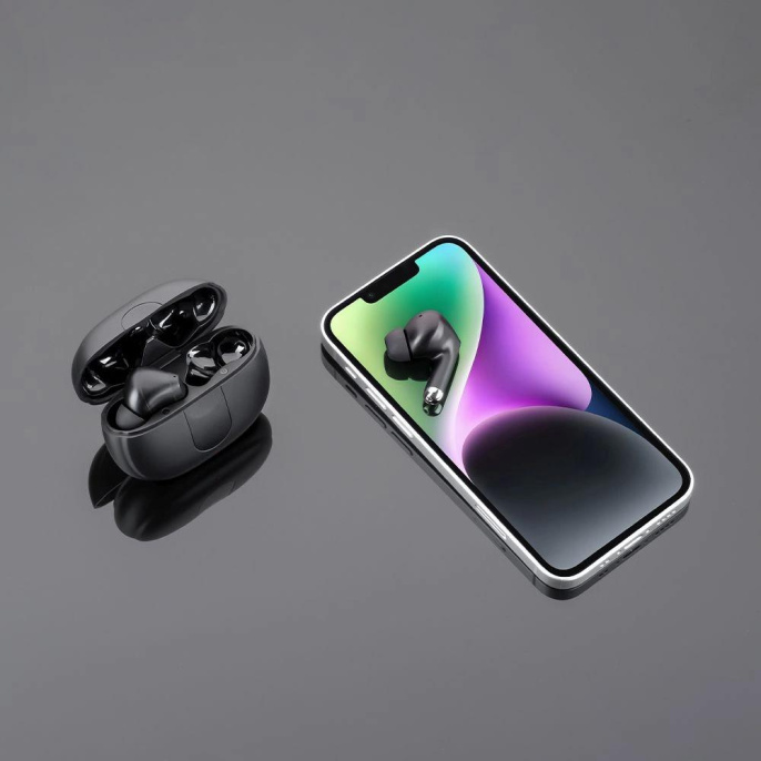 Наушники Deppa 44195, Bluetooth, внутриканальные, черный