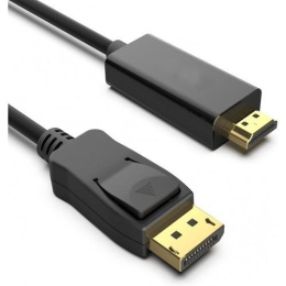 KS-is KS-744-3 Кабель DP 20M HDMI 19M 4K экран.3м