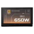 Блок питания 650W/ Power Supply Thermalright, 650W 80+ Gold ATX, 3.1, Full modular, 1x24 20+4 pin, 2xCPU 8 4+4 pin, 2xPCIe*2 8 6+2 pin, 3xSATA3, 2xMOLEX4pin, Active, 120x120mm, 150x140x86mm, APFC, OVP, UVP, SCP, OCP, OTP, OPP, black