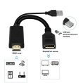 KS-is KS-501 Адаптер HDMI M + USB Type A M на DisplayPort F