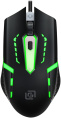 Мышь проводная Oklick 398G, игровая, оптическая, USB, 2400dpi, черный [1431665]