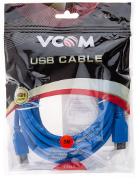Кабель удлинительный USB3.0 Am-Af 5m VCOM VUS7065-5M