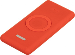 Мобильный аккумулятор Buro BPQ10F 10000mAh QC3.0/PD3.0 18W 3A 2xUSB-A/USB-C беспров.зар. красный BPQ10F18PRD
