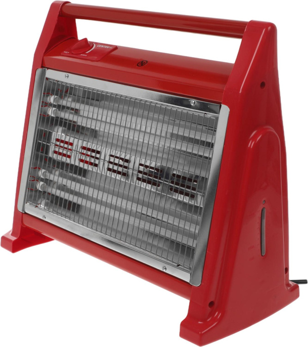 Инфракрасный обогреватель CENTEK CT-6140, 2000Вт, с термостатом, 20м2, кварцевый, красный/серый