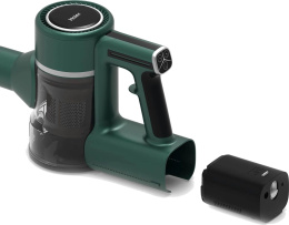 Вертикальный пылесос (handstick) HAIER HVC400HE, 400Вт, зеленый/зеленый [qp00a5m00ru]