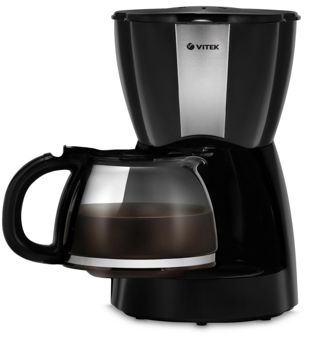 Кофеварка капельная Vitek Starlight VT-8385 980Вт черный