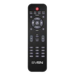 Акустика Sven MS-2050 Черный SV-013233 2 x 12.5 + 30 Вт, 45-20000 Гц, пульт ДУ, USB+SD ридер, FM-радио + часы, LED-дисплей, Bluetooth, сателлиты: 104x180x92, сабвуфер: 165x325x282 мм