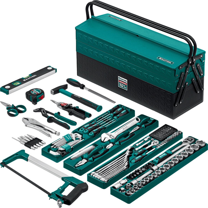 Набор инструментов Kraftool Grand-152 152 предмета жесткий кейс