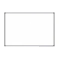Одноэлементная магнитно-маркерная доска BoardSYS 90x120, металлокерамика, алюминиевый профиль 40Ф_90x120