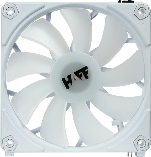 Вентилятор для корпуса HAFF UF120 PWM 120mm Black размер вентилятора: 120мм, ARGB, PWM
