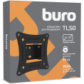 Кронштейн для телевизора Buro TLS0 черный 20"-29" макс.15кг настенный наклон BM15A71TF0