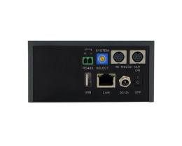 PTZ-камера AVONIC AV-CM44-VCUC-B Full HD для ВКС Skype, Zoom и др. с выходом USB2.0; объектив 83.7°, мин. освещенность 0.5 lux, 5-х оптический зум, управление: IR, RS232 или RS485. Цвет корпуса Черный. Питание 12В
